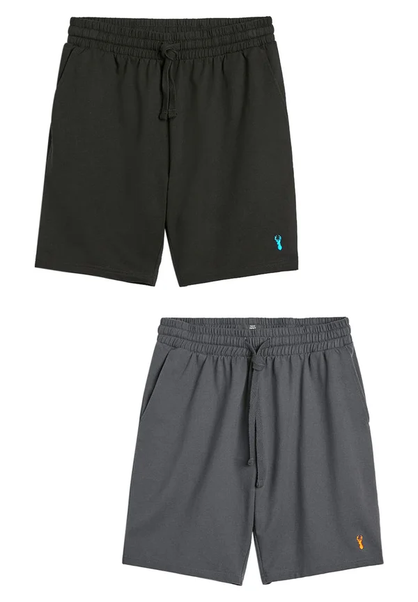 2 PACK  - Jogginghose - black