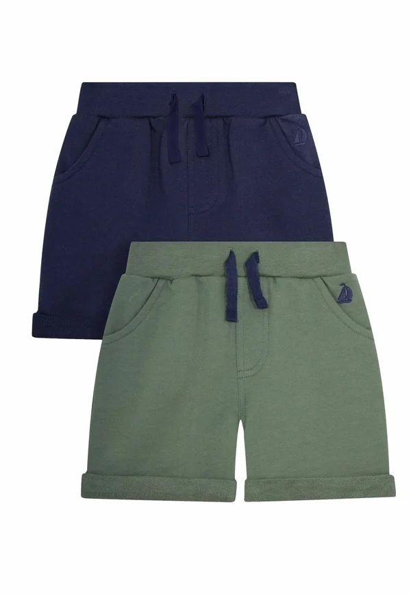 2-PACK - Jogginghose - khaki green