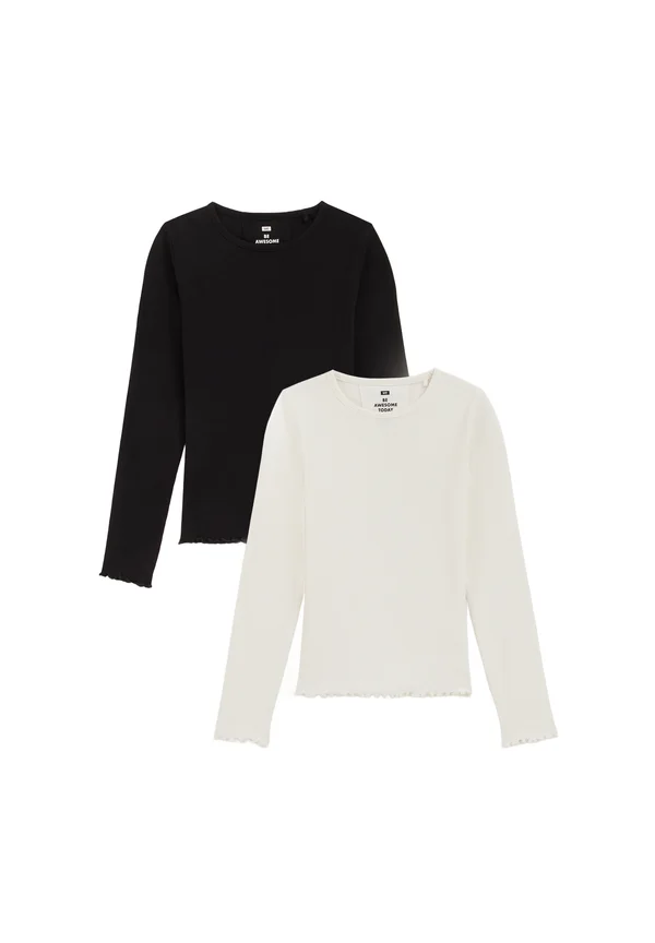 2 PACK - Langarmshirt - black