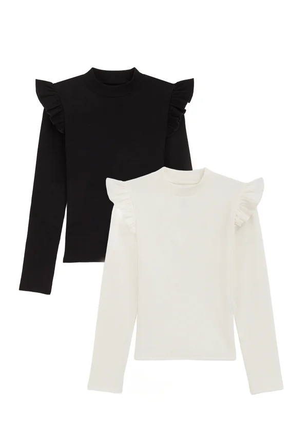 2 PACK - Langarmshirt - black