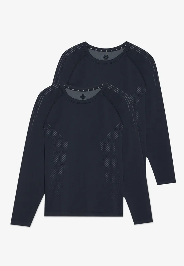 2 PACK - Langarmshirt - black