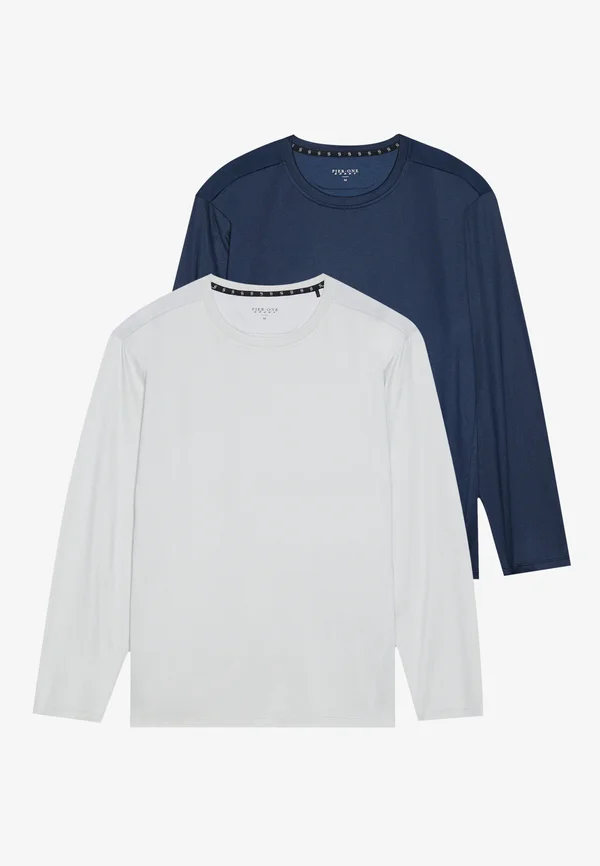 2 PACK - Langarmshirt - grey/dark blue