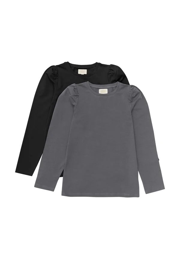 2-PACK - Langarmshirt - iron grey