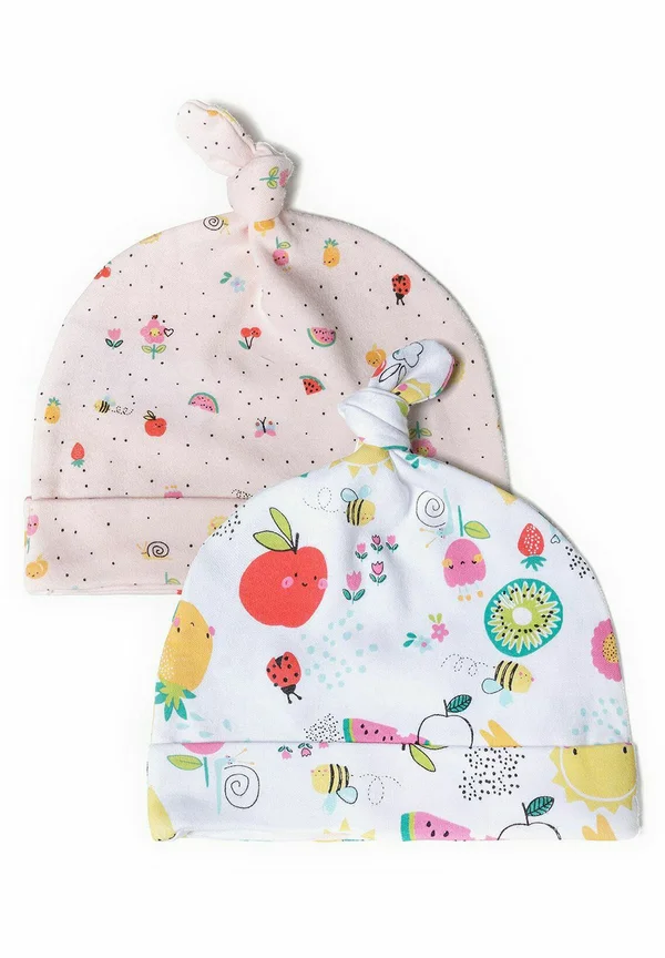2 PACK - Mütze - light pink/white