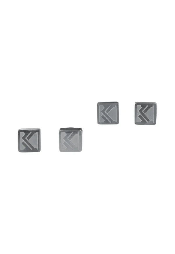 2 PACK  - Ohrringe - silver coloured