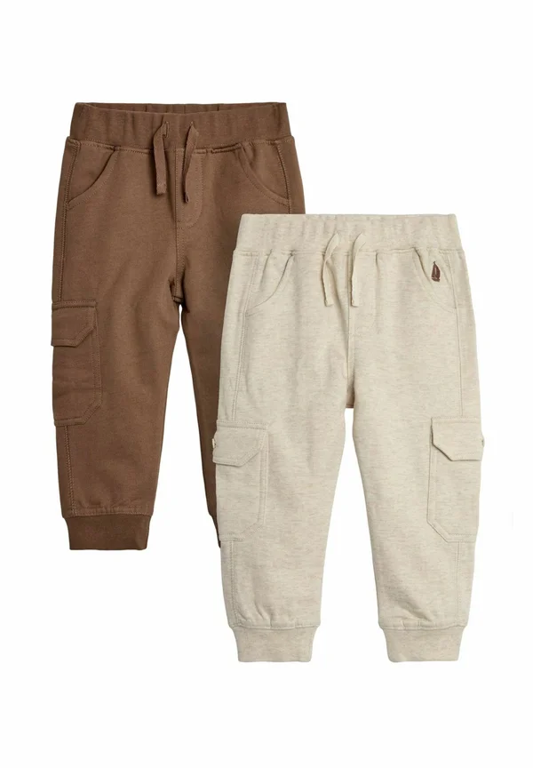 2 PACK - REGULAR FIT - Cargohose - tan