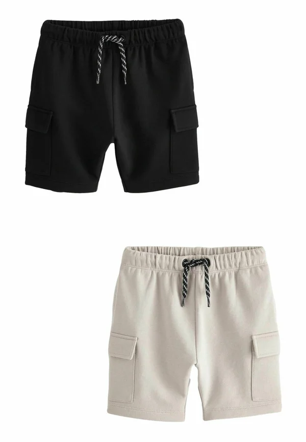 2 PACK  - REGULAR FIT - Jogginghose - black