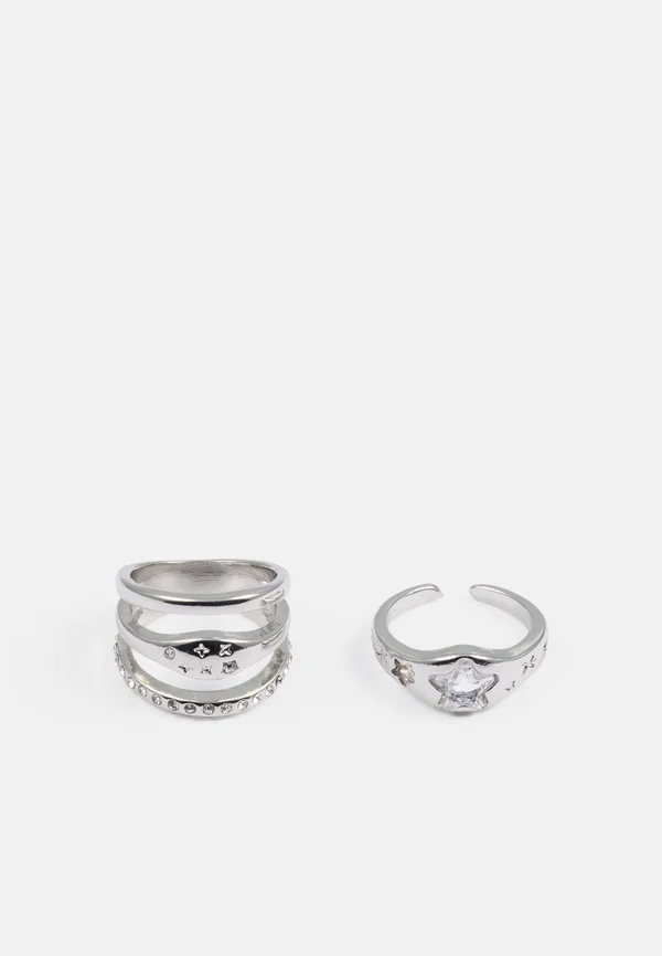 2 PACK - Ring - silver-coloured