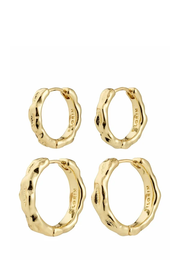 2 PACK SET - Ohrringe - gold plated