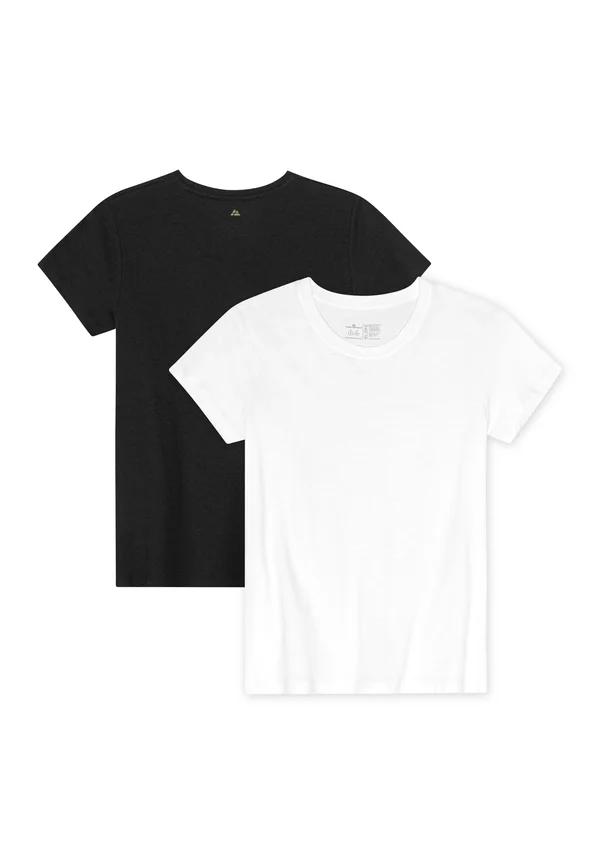 2-PACK - T-Shirt basic - mc (1xwhite, 1xblack)