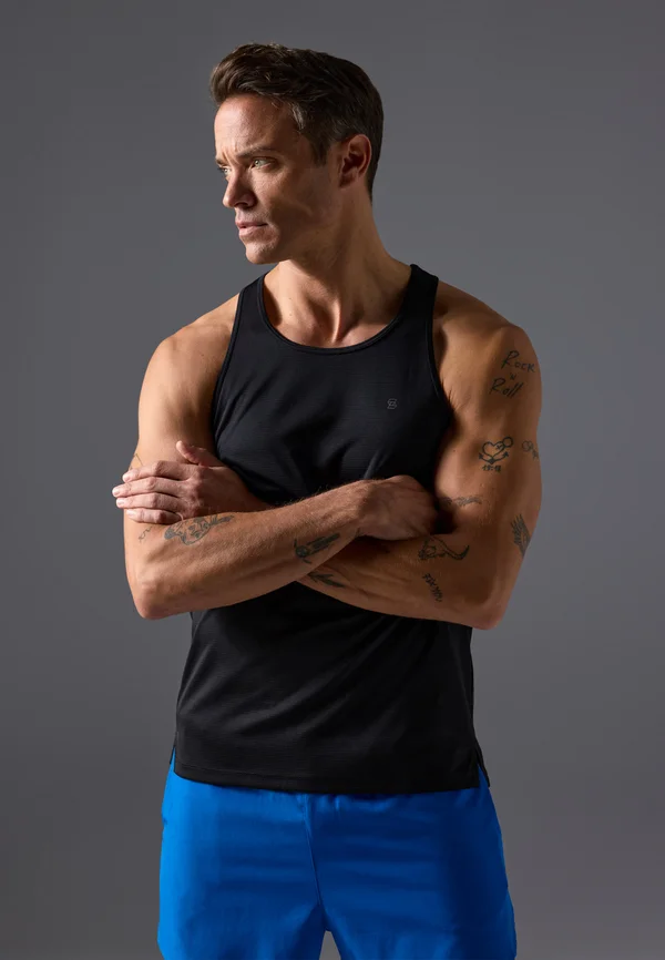 2 PACK - Top - royal blue/black