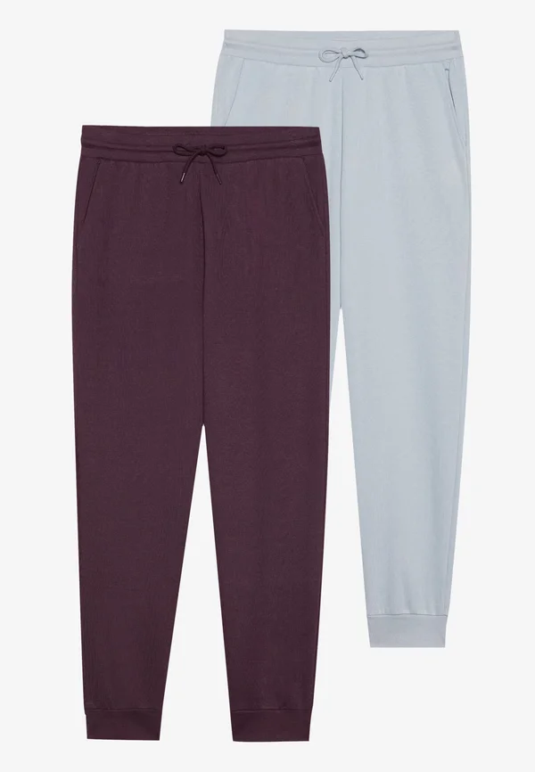 2 PACK UNISEX - Jogginghose - light blue,bordeaux
