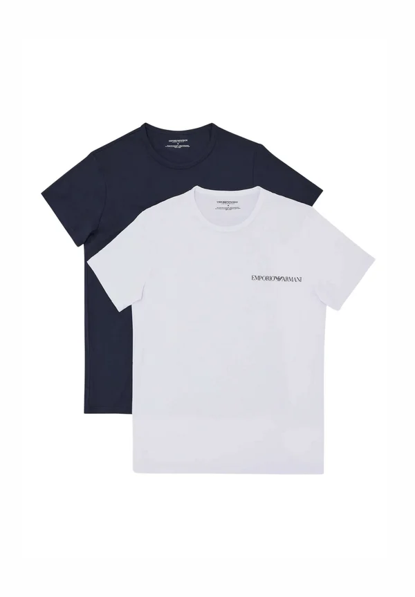 2 PACK - Unterhemd/-shirt - weiß marine