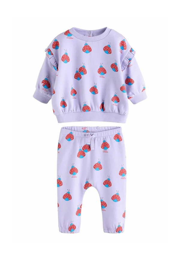 2 PIECE SET - Trainingsanzug - purple ladybug