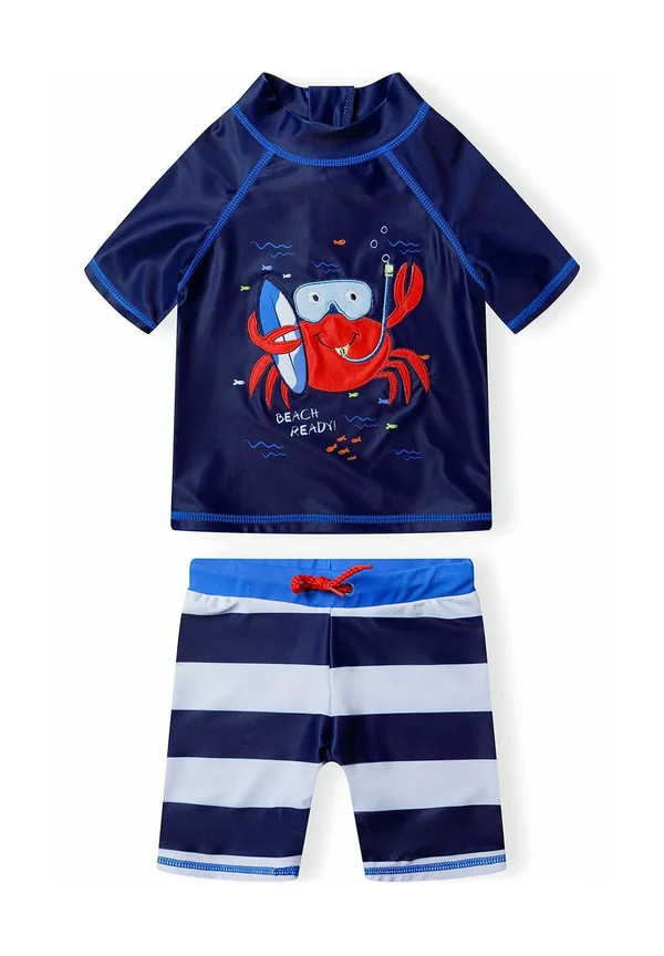 2 PIECE SHORT SLEEVE SET - Badeanzug - navy