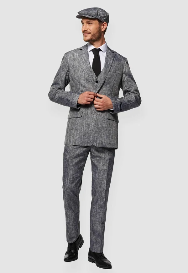 20'S GANGSTER GREY COSTUME - Anzug - grey