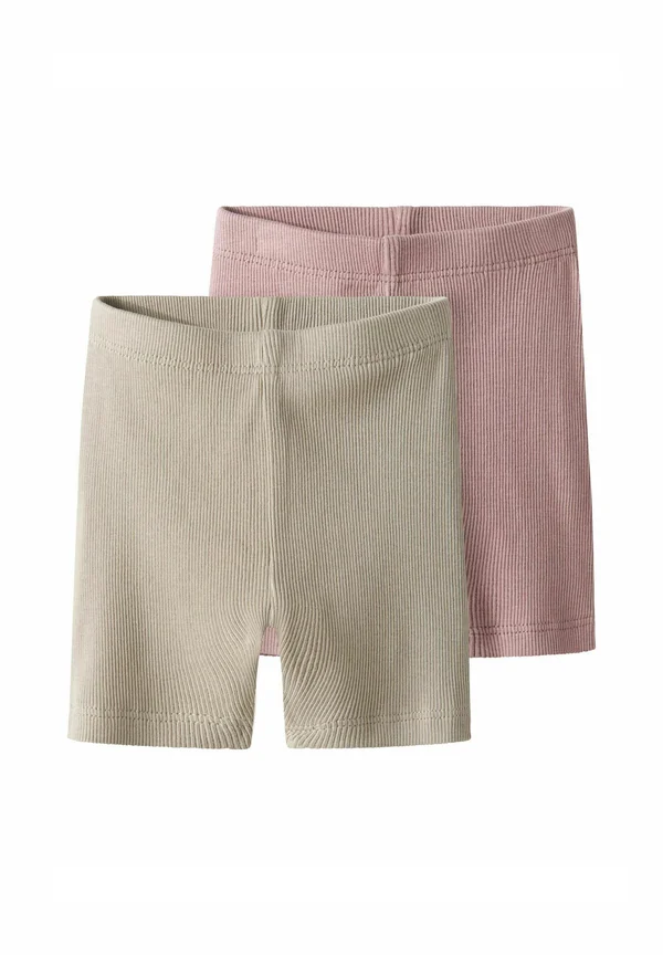 2ER-PACK BIKER - Shorts - woodrose