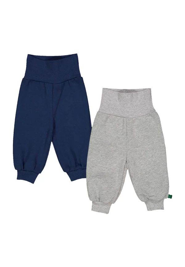 2ER PACK - Jogginghose - navy pale greymarl
