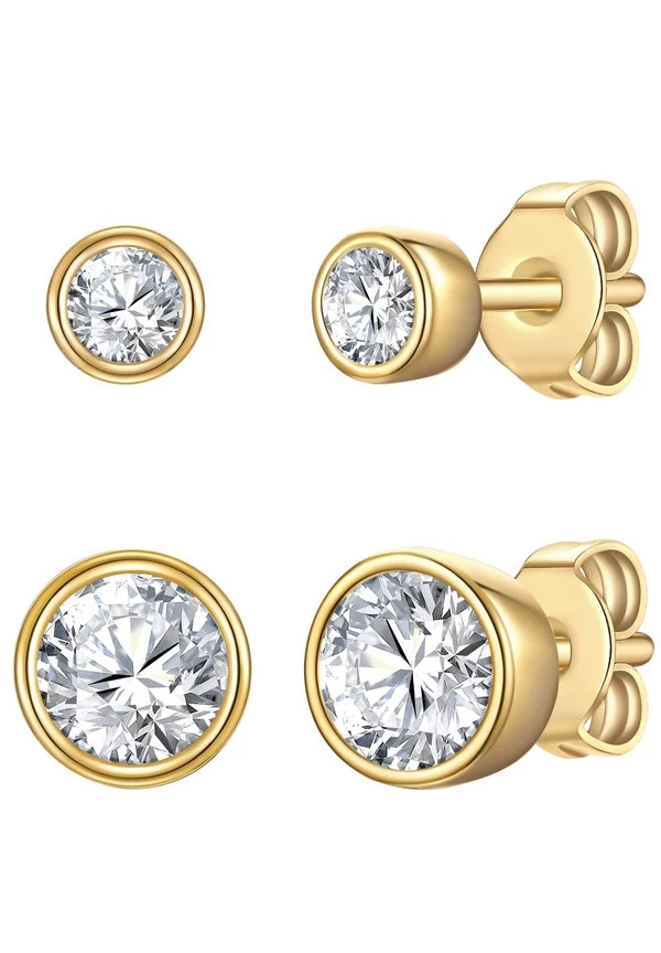 2ER SET RAFAELA DONATA - Ohrringe - gelbgoldfarben