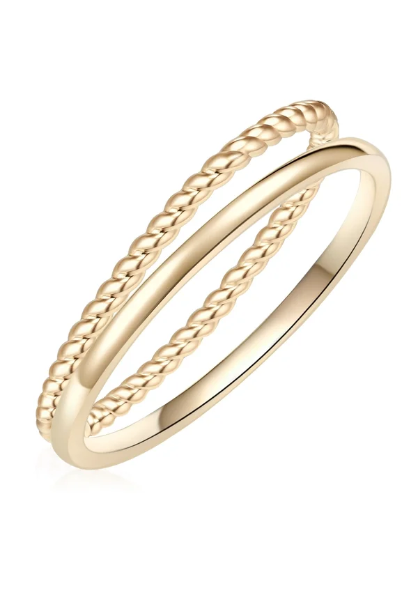 2ER SET  - Ring - gelbgoldfarben