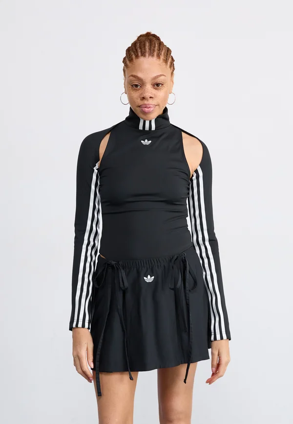 2IN1 - Langarmshirt - black