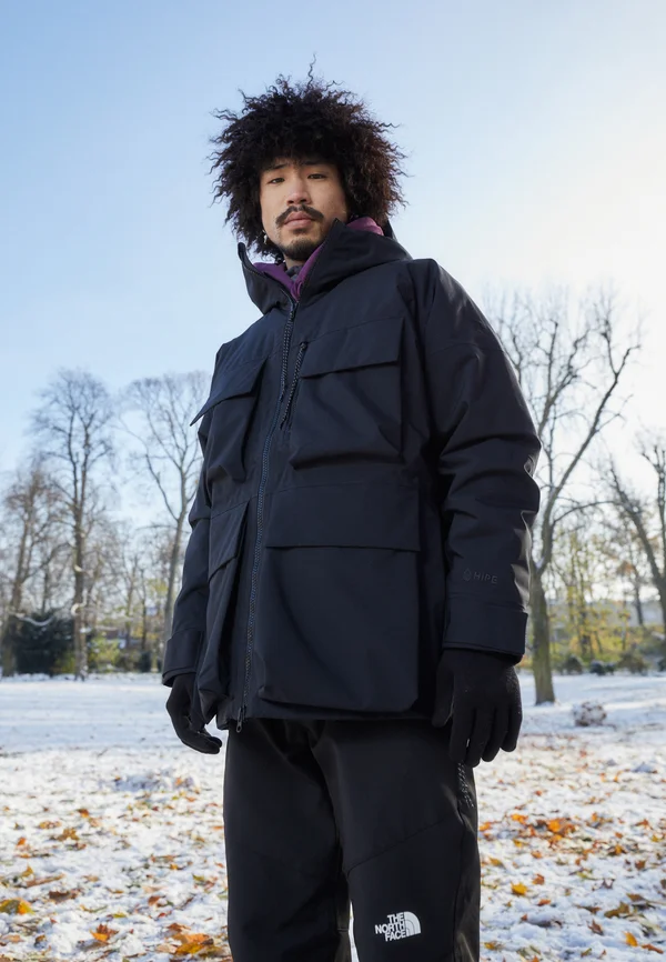 2L OVERSIZED FIELD JACKET - Winterjacke - black