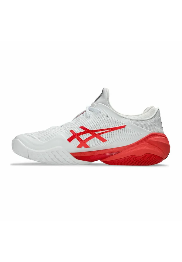 3 NOVAK - TENNIS - Multicourt Tennisschuh - white electric red