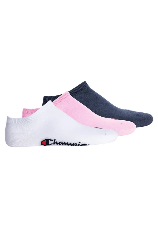 3 PAAR  - Socken - rosa weiß blau