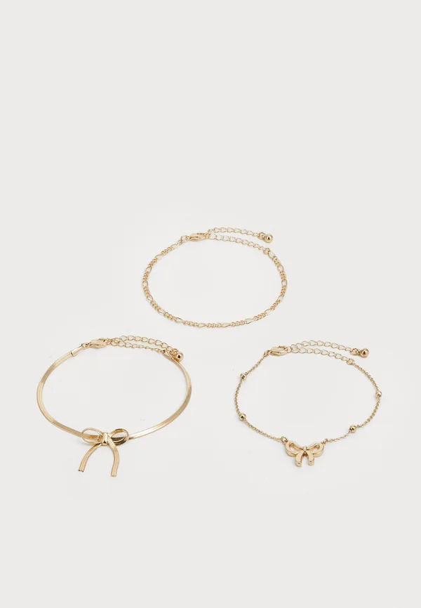 3 PACK - Armband - shiny gold-coloured