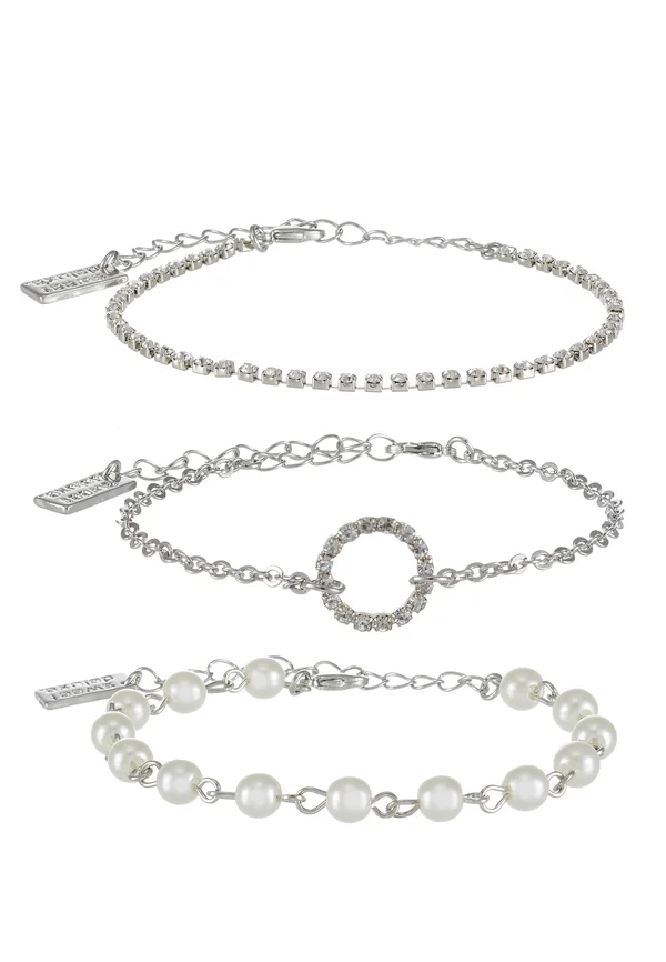 3 PACK - Armband - silber-coloured