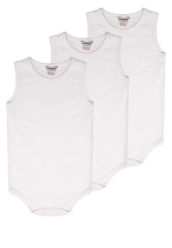 3 PACK - Body - weiß