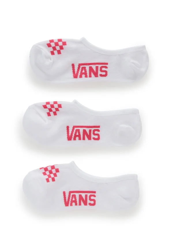 3 PACK CLASSIC CANOODLE 6.5-10 - Füßlinge - white wild/orchid
