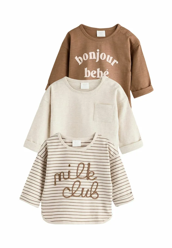 3 PACK - Langarmshirt - neutral milk club