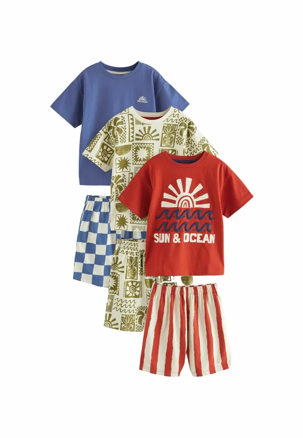 3 PACK - Nachtwäsche Set - multi pastel