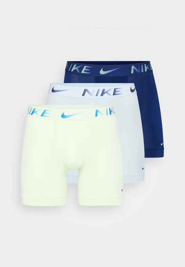 3 PACK - Panties - dark blue/neon yellow/light blue