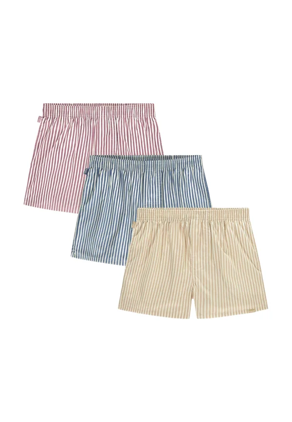 3-PACK - PASTEL STRIPED  - Boxershorts - yellow pink blue