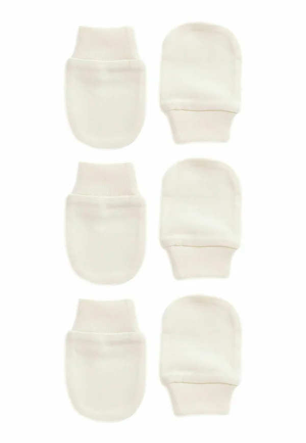 3 PACK SCRATCH MITTS - Fäustling - cream