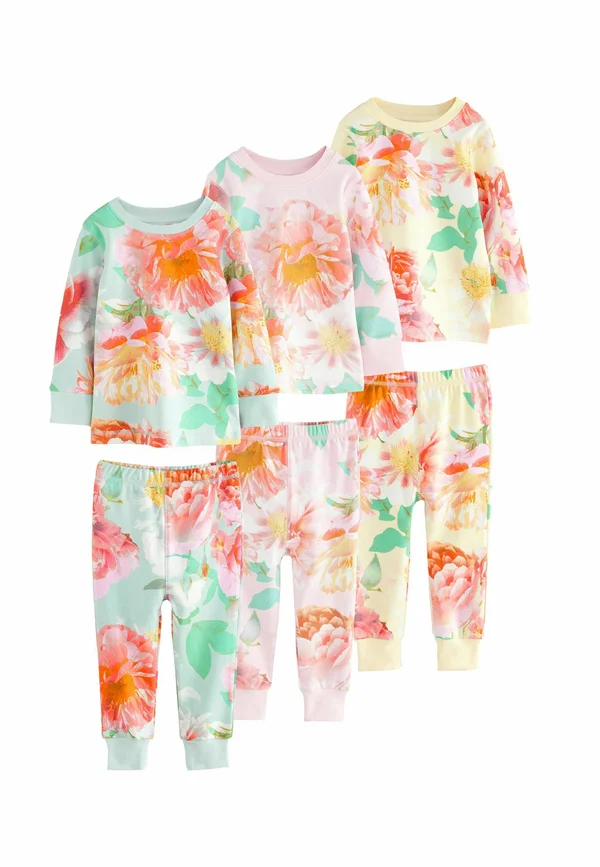 3 PACK SET - Nachtwäsche Set - yellow blue