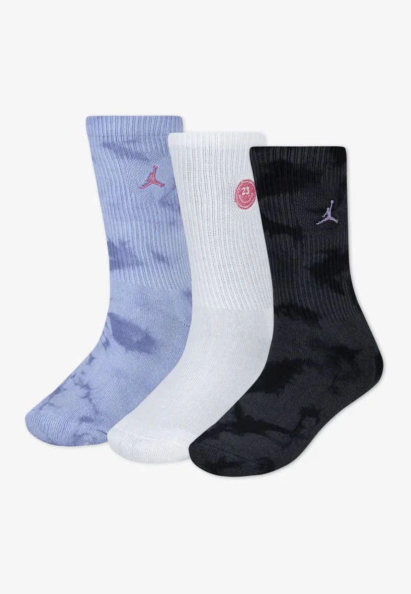 3 PACK - Socken - light blue/white/black