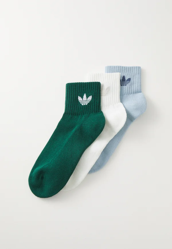 3 PACK - Socken - off white/collegiate green/wonder blue