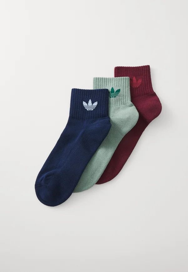 3 PACK - Socken - shadow red/silver green/night indigo