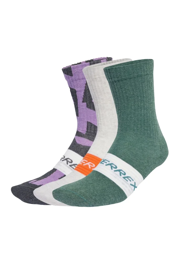 3 PACK - Sportsocken - grey six   white