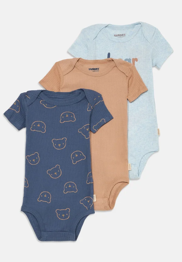 3 PACK UNISEX - Body - dark blue/beige/light blue