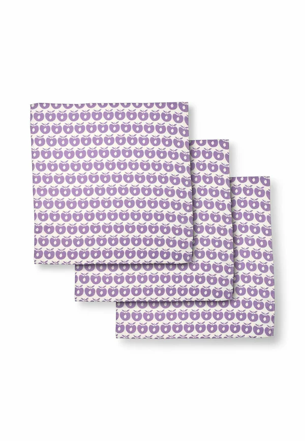 3 PACKS WITH APPLES - Mullwindel - purple heart