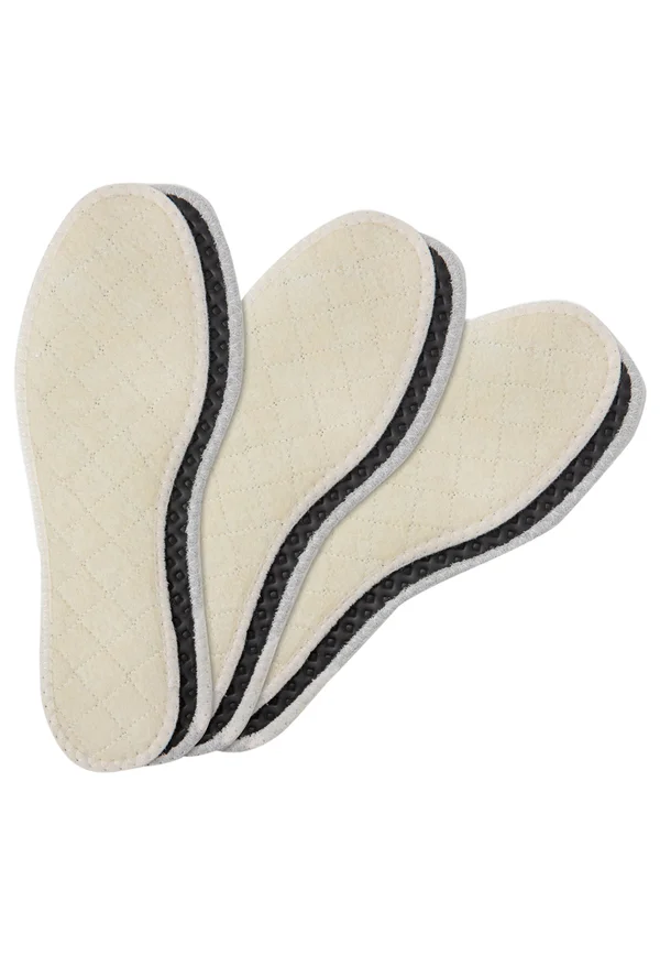 3 PAIR PACK ALU TECH WINTER SET, WARM AND COMFY (46 EUR / 12 UK  - Schuhsohle/Fußbett - white