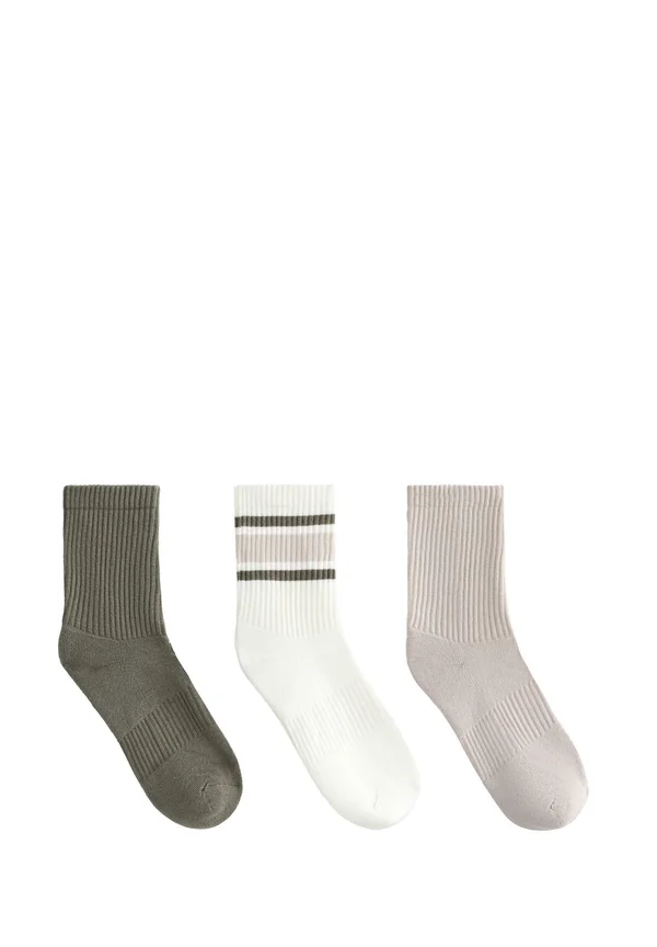 3 PAIRS OF CLASSIC - Sportsocken - khaki