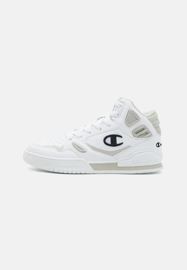 3 POINT TECH MID - Basketballschuh - white/light grey