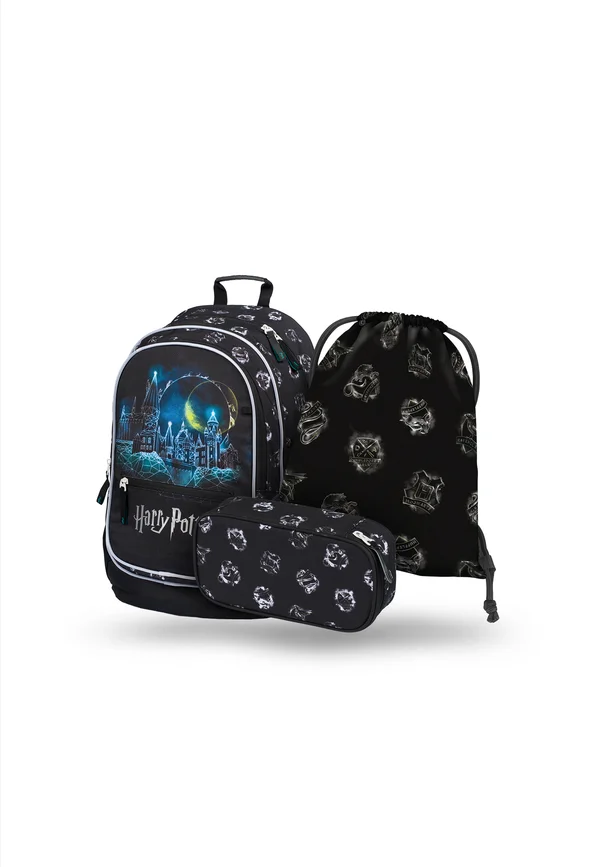 3 SET ERGONOMISCHE  - Tourenrucksack - schwarz