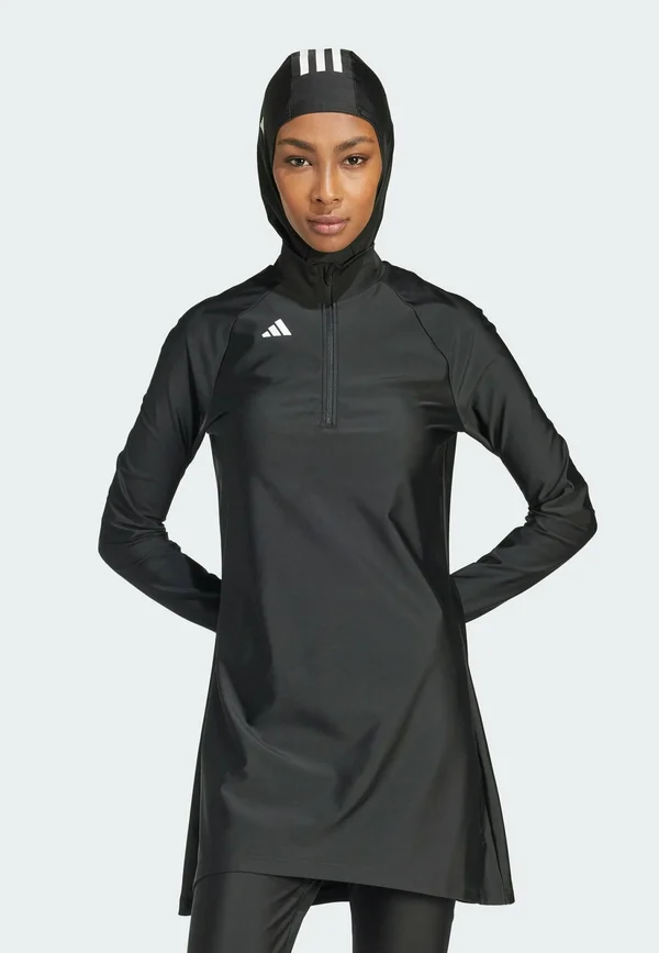 3-STRIPES LONG SLEEVE - Surfshirt - black