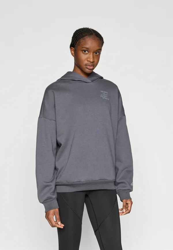 3 STRIPES STUDIO HOODIE - Kapuzenpullover - aurora onix